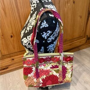 VERA BRADLEY Floral Print Tote Bag